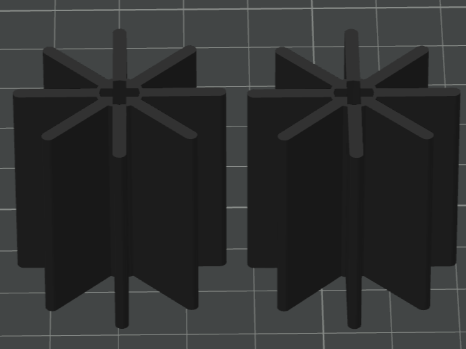 8 blade turbine for turbines