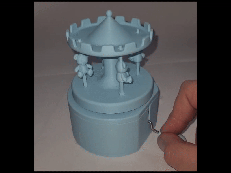 Carousel Music Box