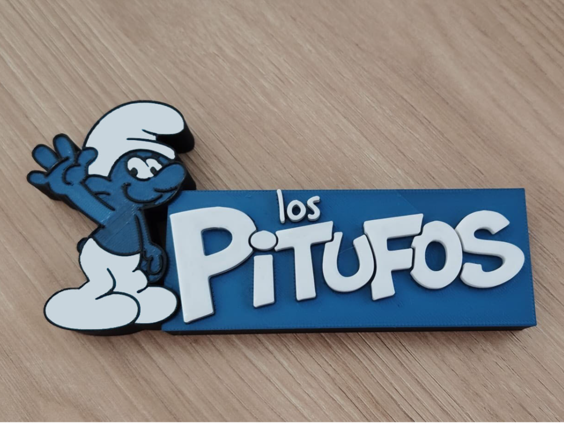 LOGO LOS PITUFOS