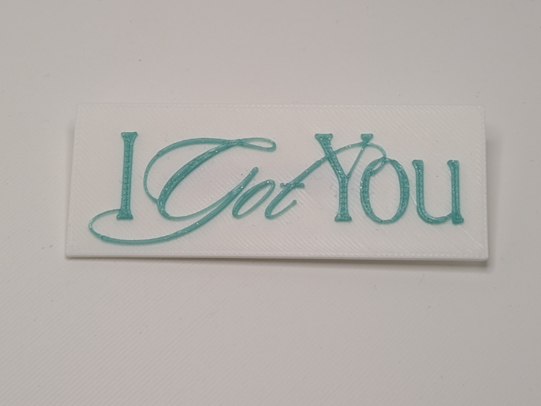 TWICE - I GOT YOU Logo Pin