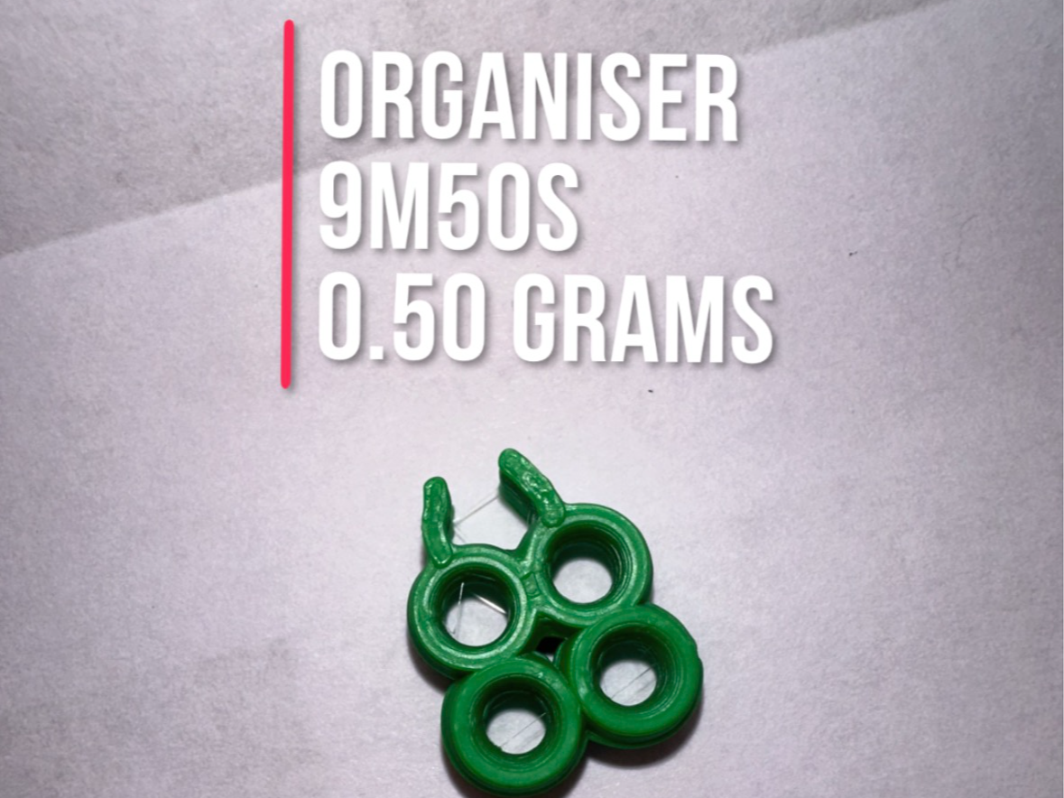 organiser for bambu lab a1 (mini) ams wires (v1)