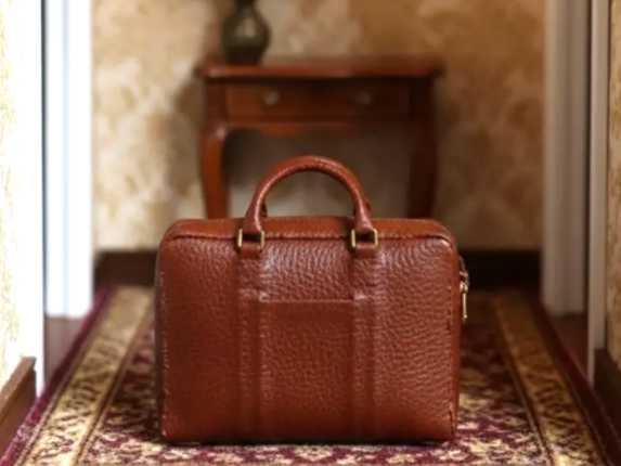 Miniature Leather Briefcase or Satchel