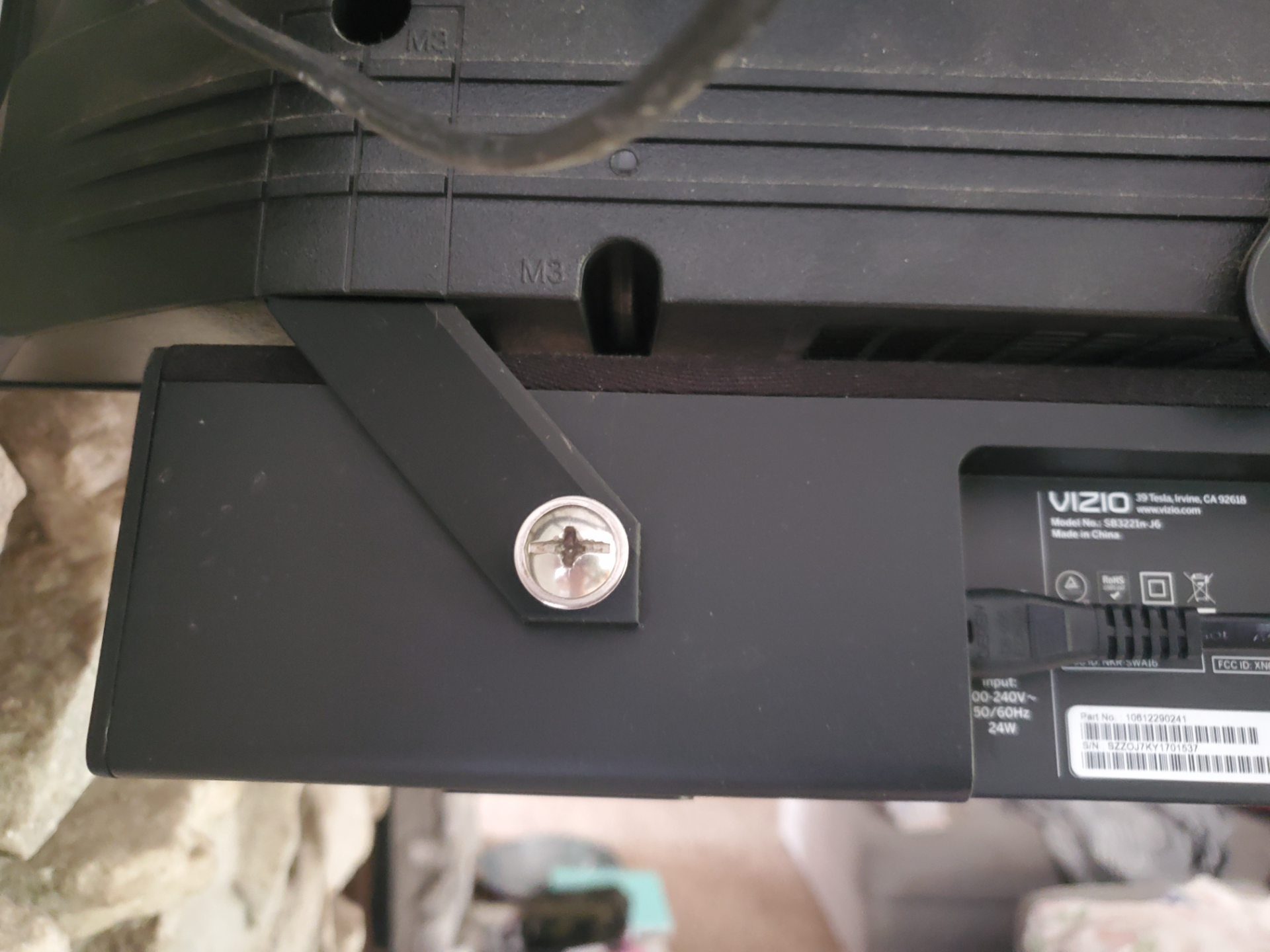 TV Sound Bar Holder