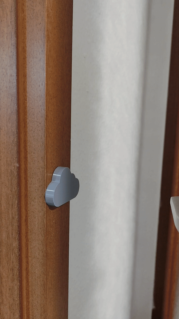 Cute cloud door stopper