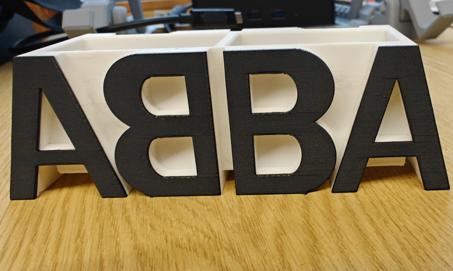 ABBA plant pot or desk tidy