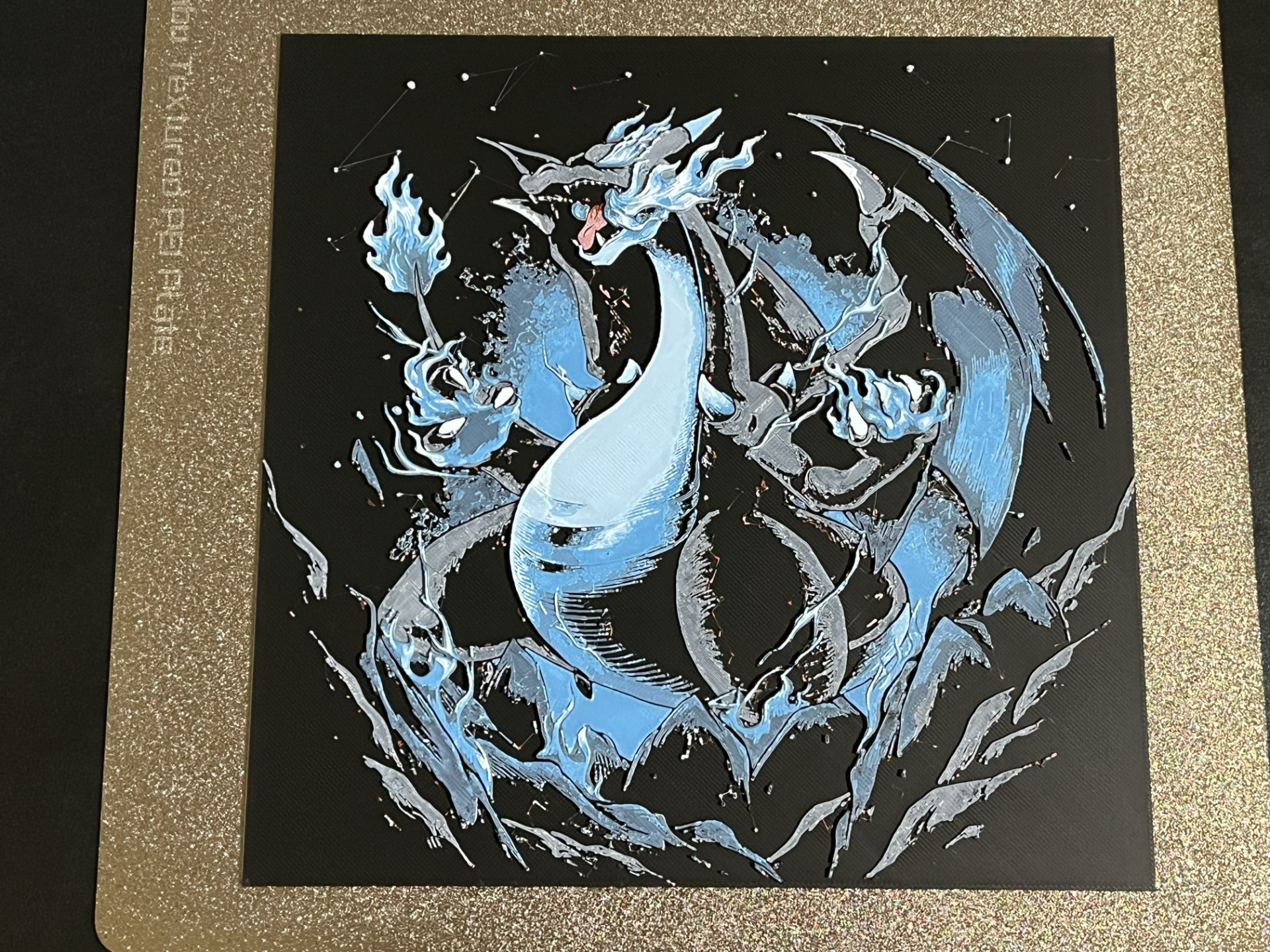 Charizard Mega X Pokemon Hueforge