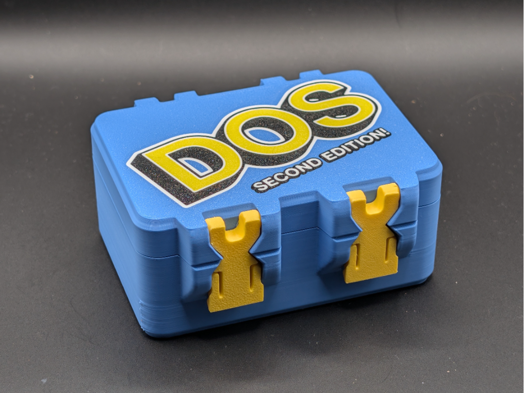 DOS Second Edition Card Box - SnapLock