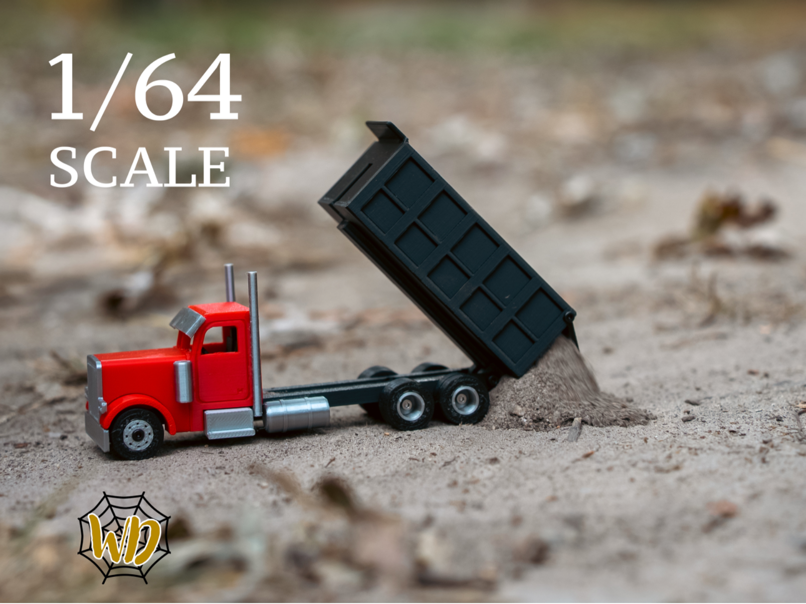Peterbilt 379 1/64 Scale Dump Truck (No AMS)