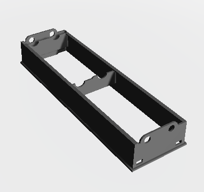 Floor Register Diverter Housing - 10" x 3"