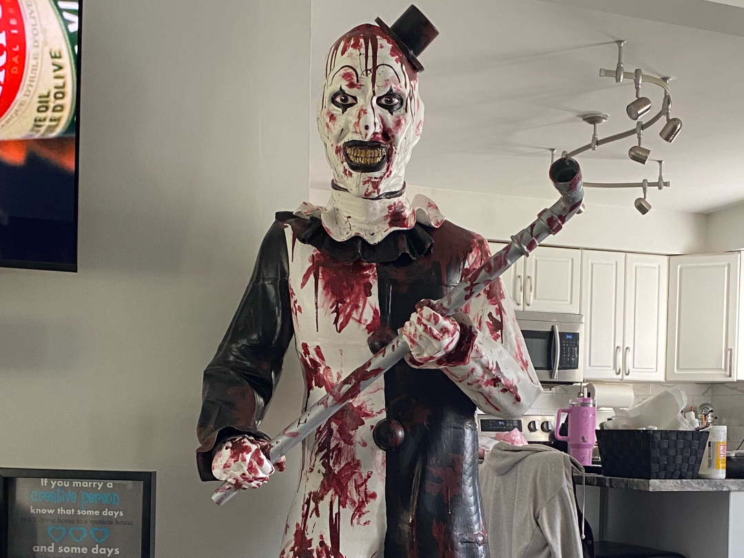 Life-Size Art the Clown FullHorror Display 3DModel