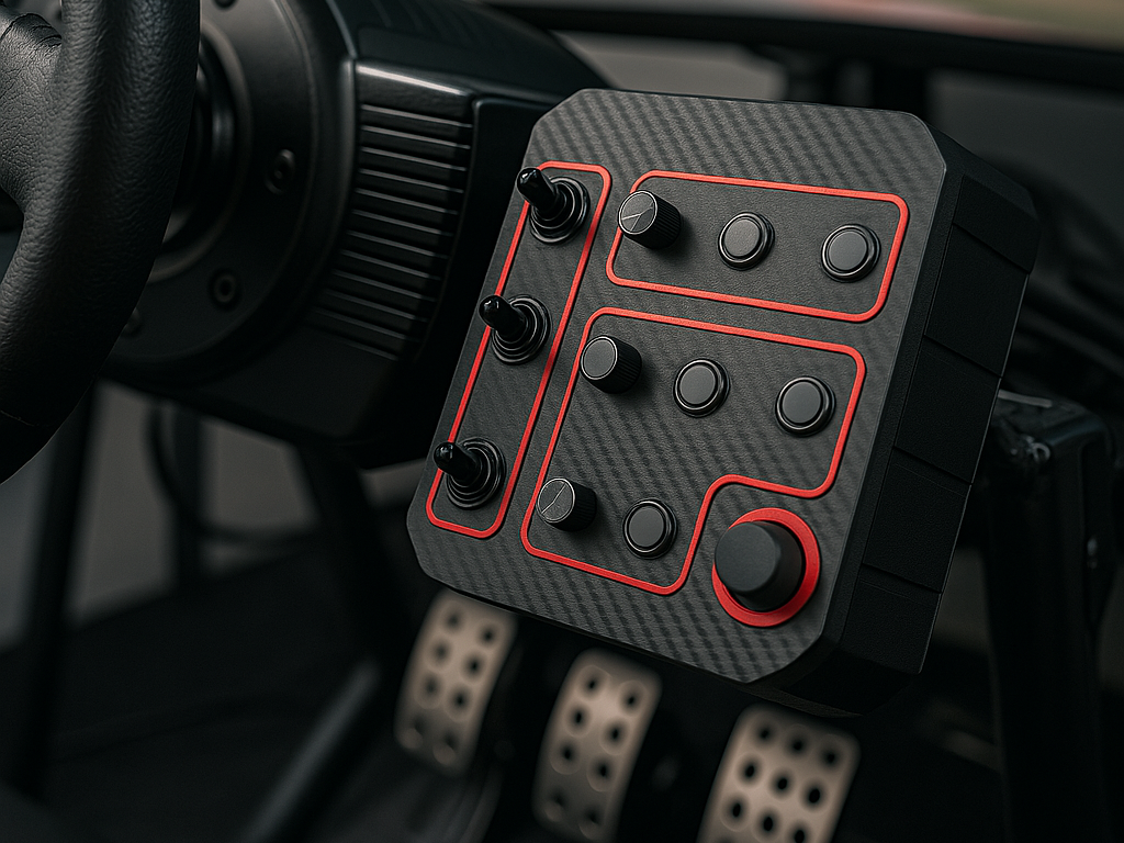 Button box for SimRacing on PC