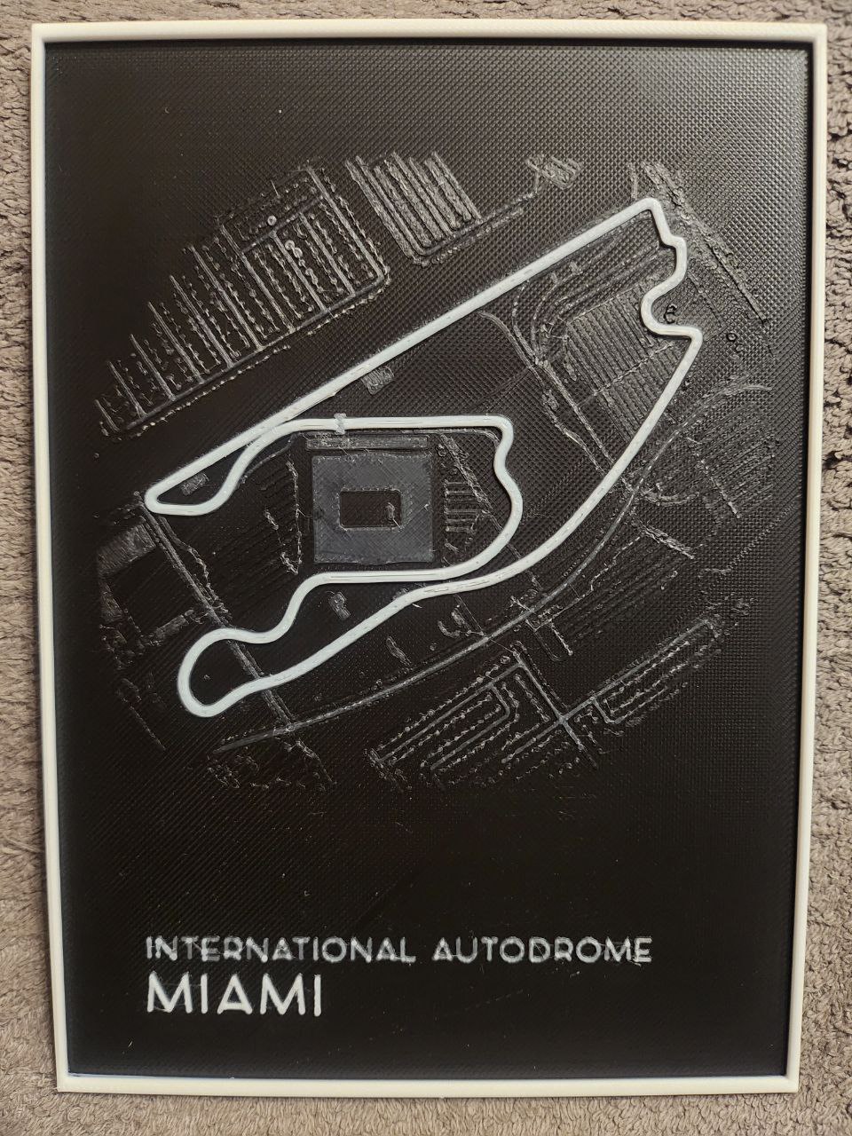 Miami Circuit F1 - HueForge