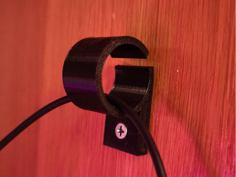 headphone cable holder