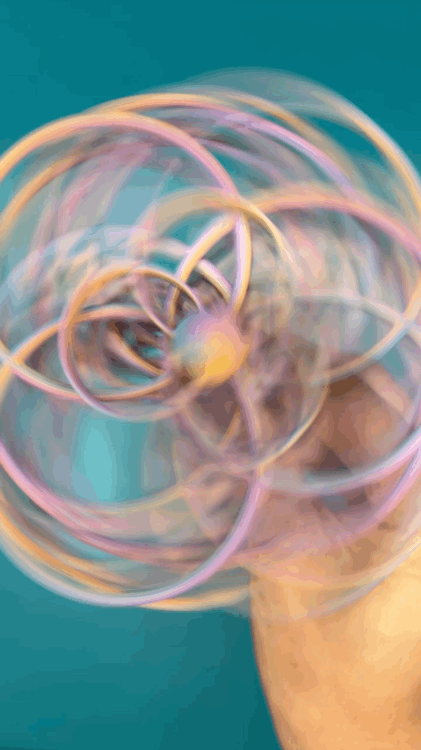 Whirligig Spinner Fidget - 3 Rings
