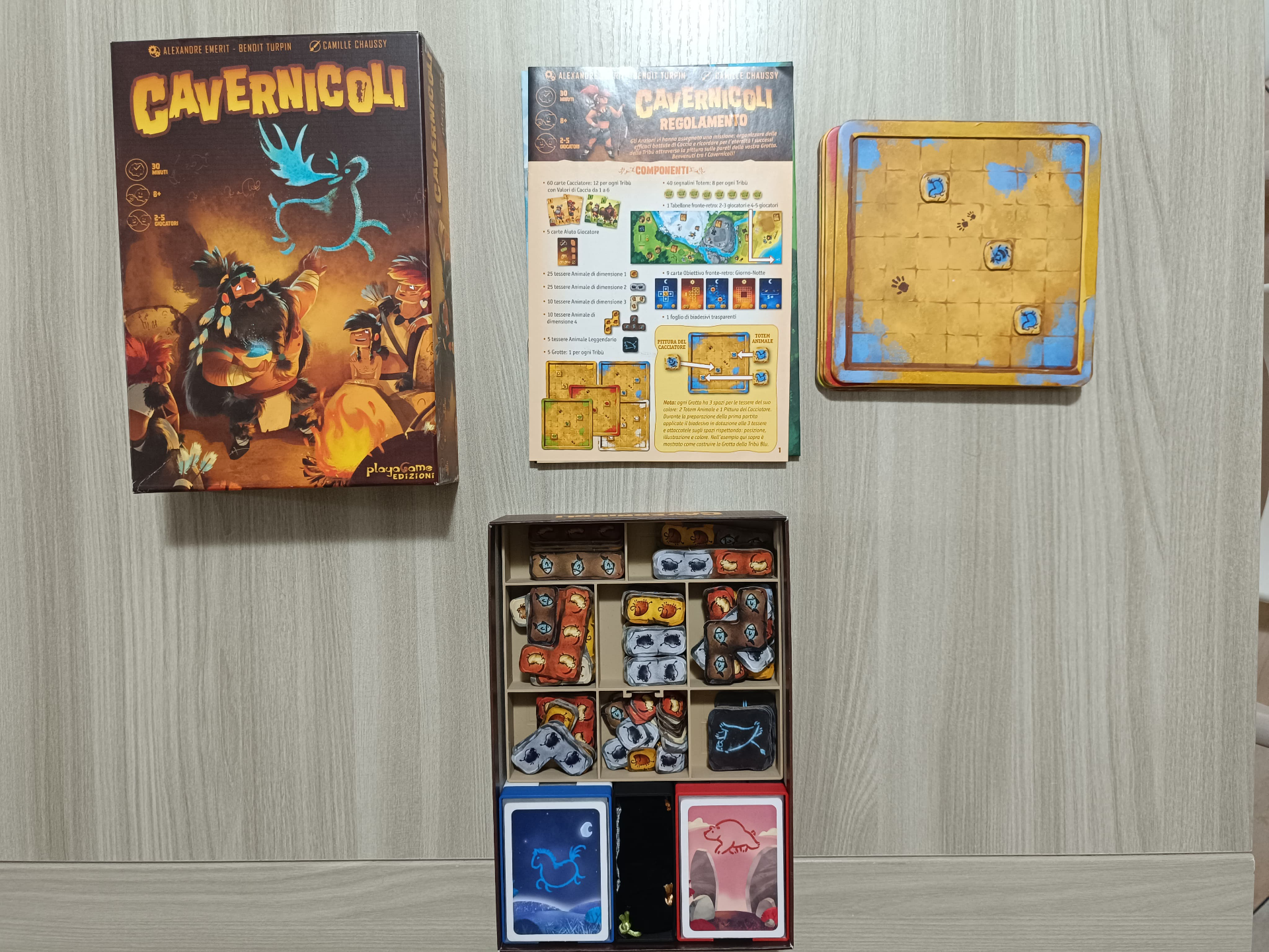 Prehistories & Evolutions Exp Boardgame Organizer