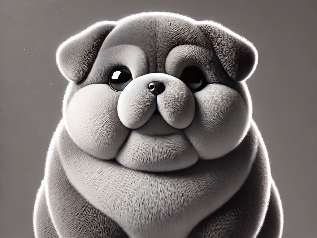 Fat sweet Dog / Fetter süsser Hund