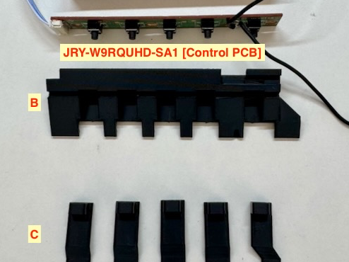 [UPDATED] Control assembly for the JRY-W9RQUHD-SA1
