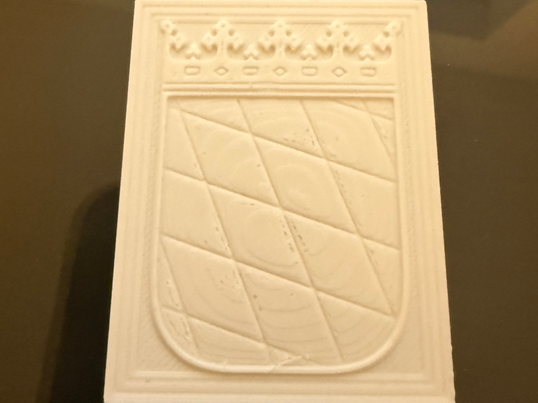 Bayerisches Wappen Relief