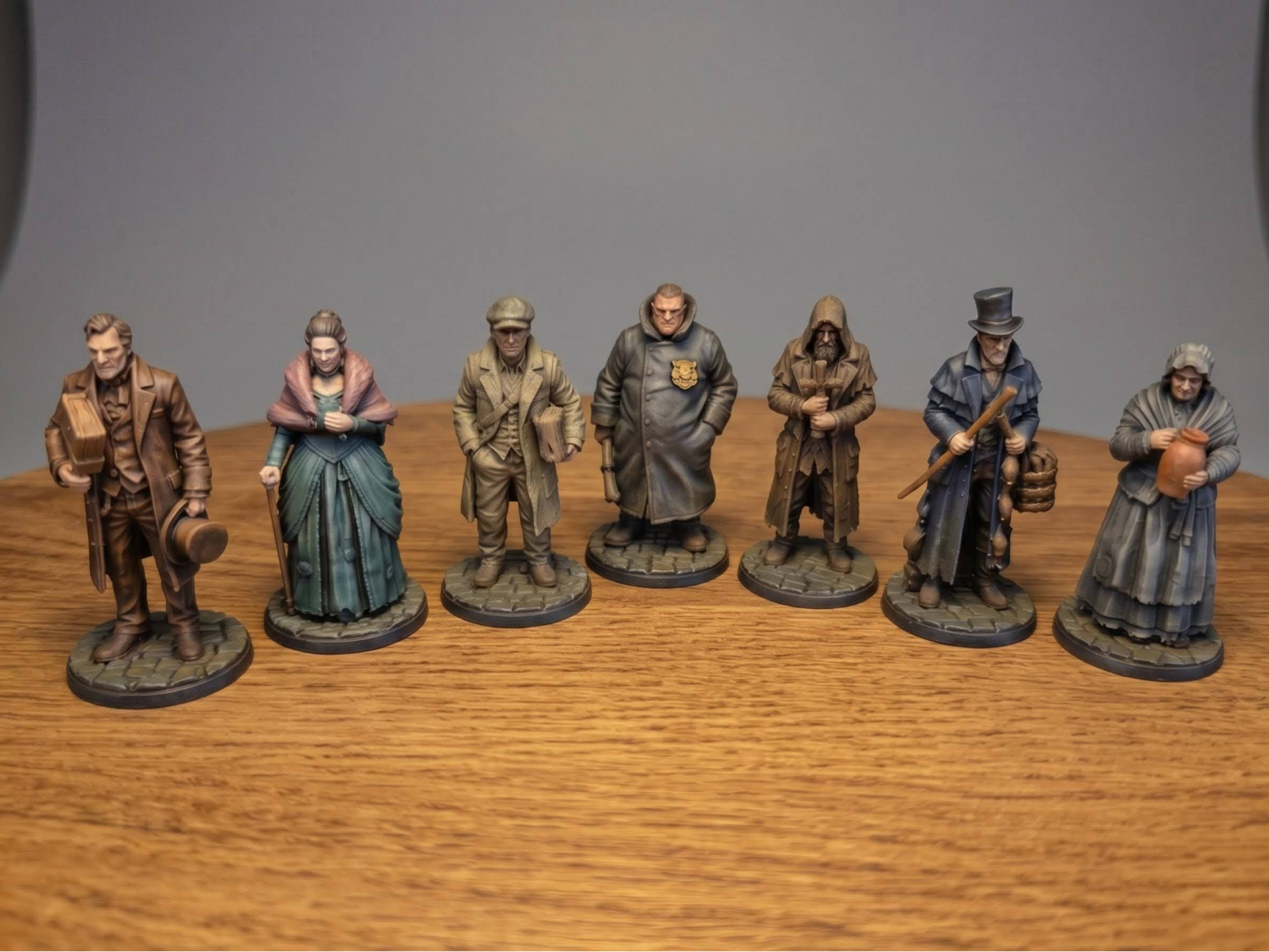 Victorian Streets: Somber Denizens NPC set