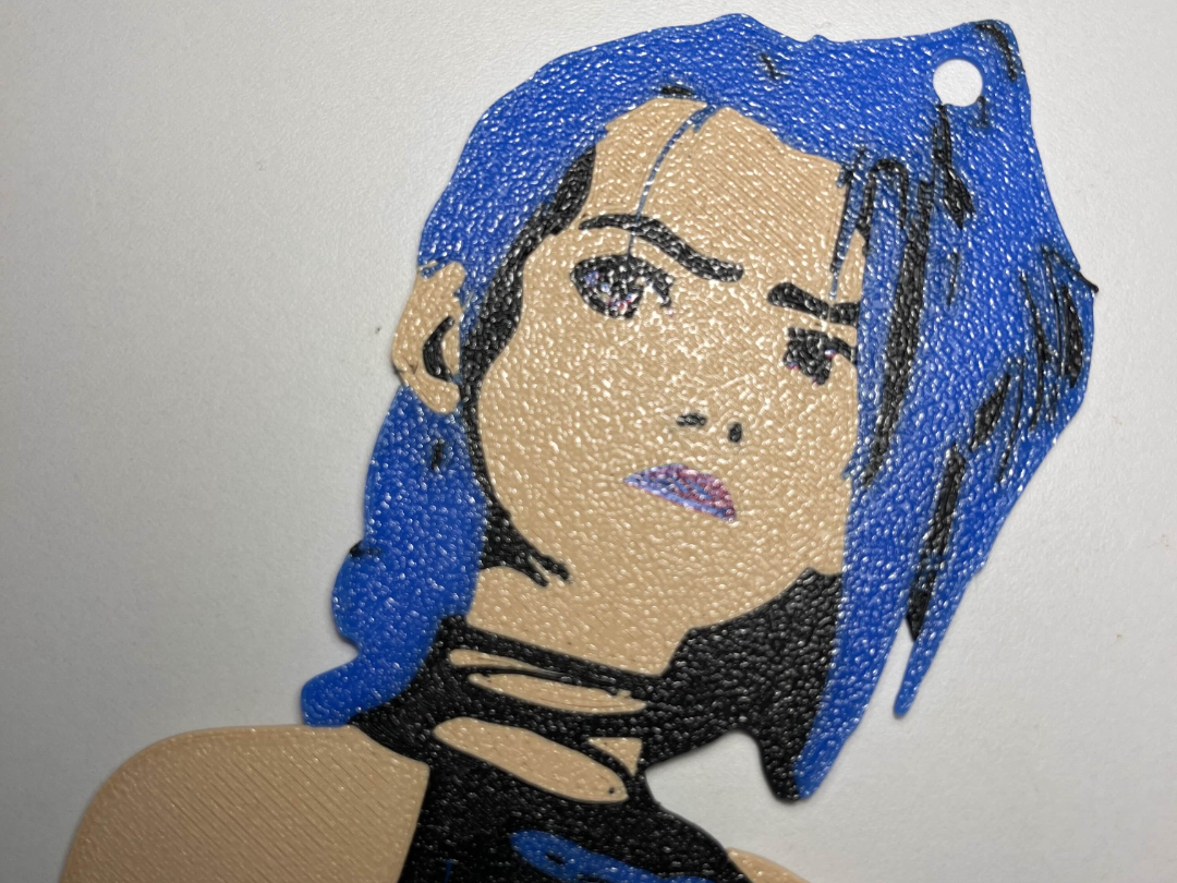 Jinx (Arcane) keychain
