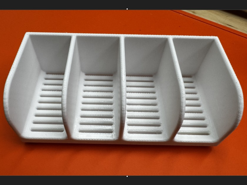 4-Bar Shower Soap Tray