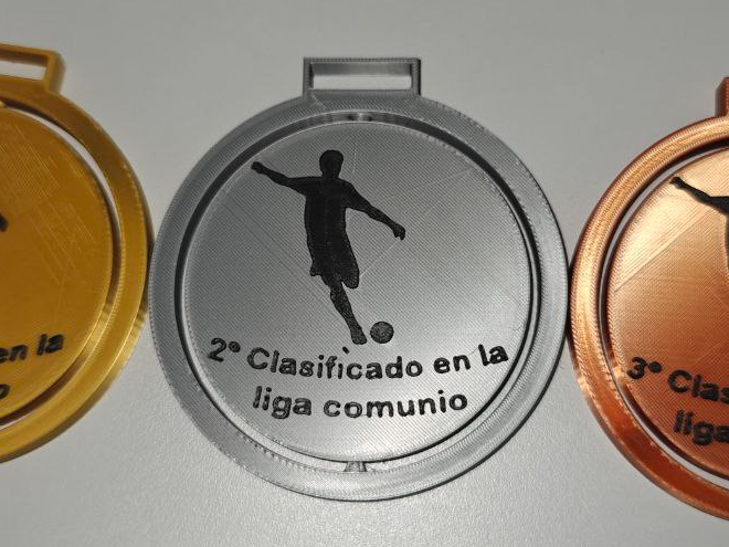 Medalla de PLATA de liga COMUNIO