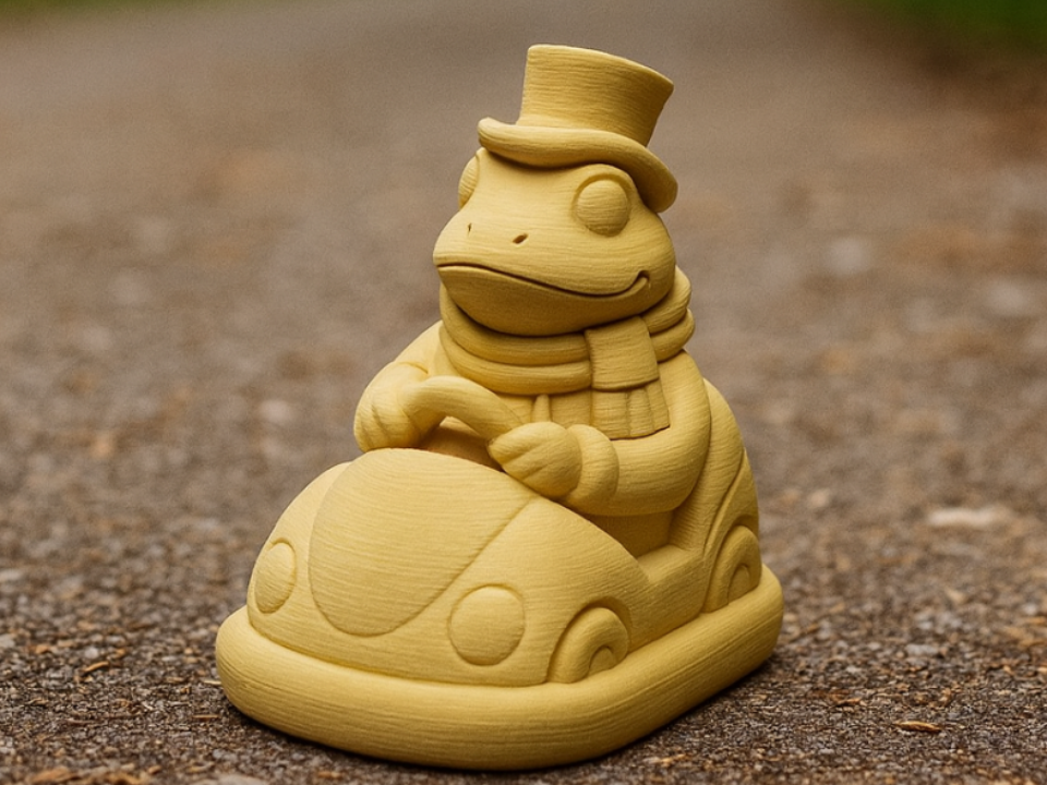 Froschfahrer Sir Quak – Rennen mit Stil