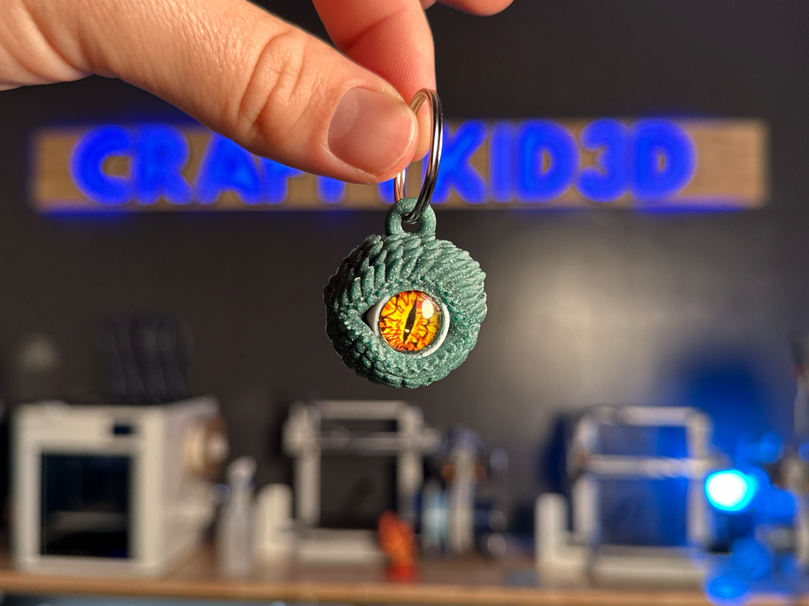 Dragon Eye Keychain