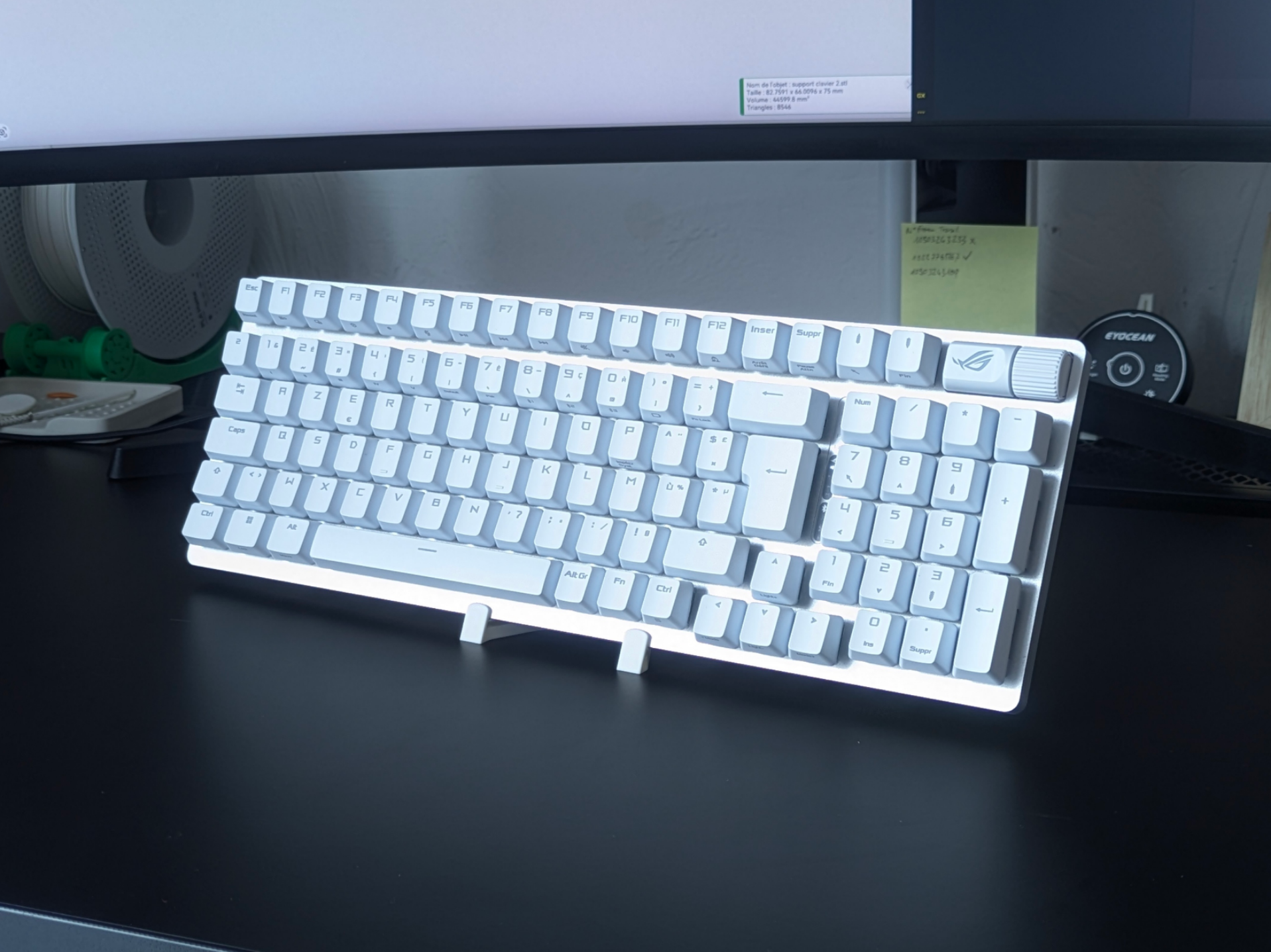 Support clavier / Présentoir
