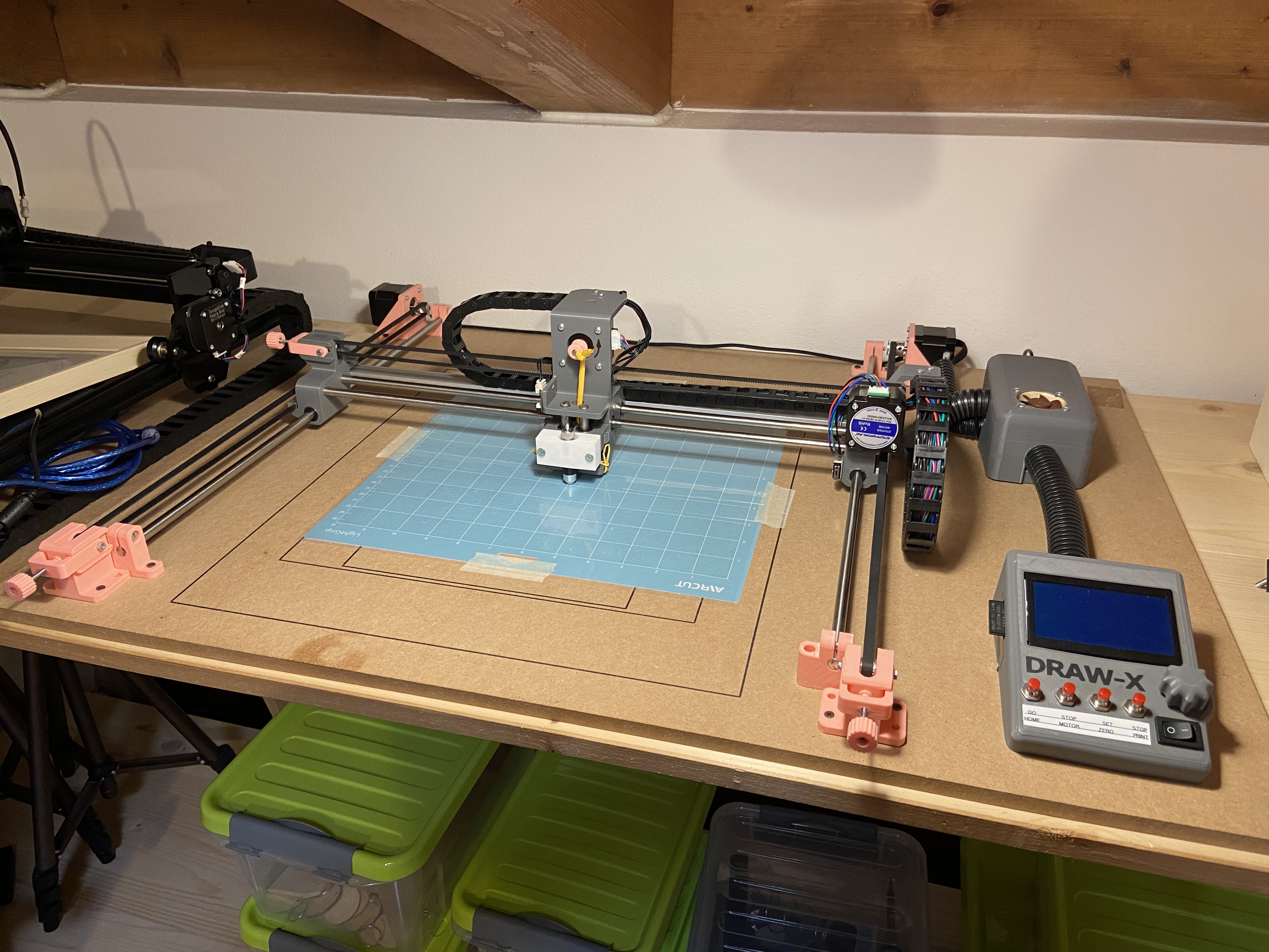 PEN PLOTTER ART CNC ARDUINO VINYL CUTTER STICKERS