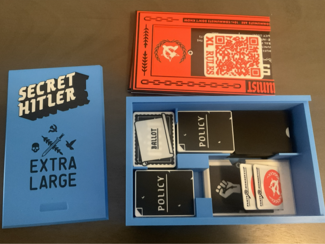 Ultimate Secret Hitler XL - 4 Color - 100% Printed