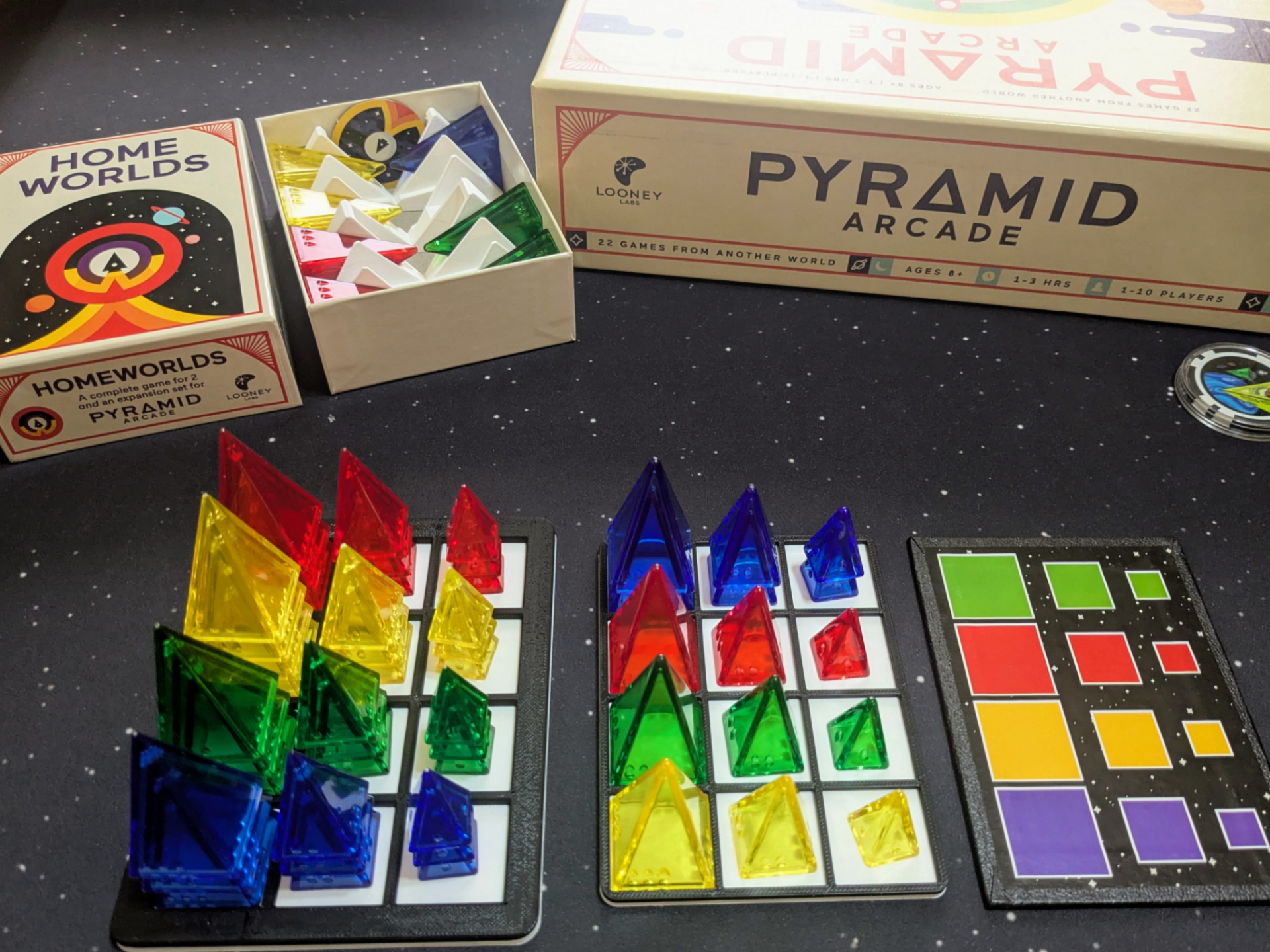 Homeworlds/Pyramid Arcade 3x4 board