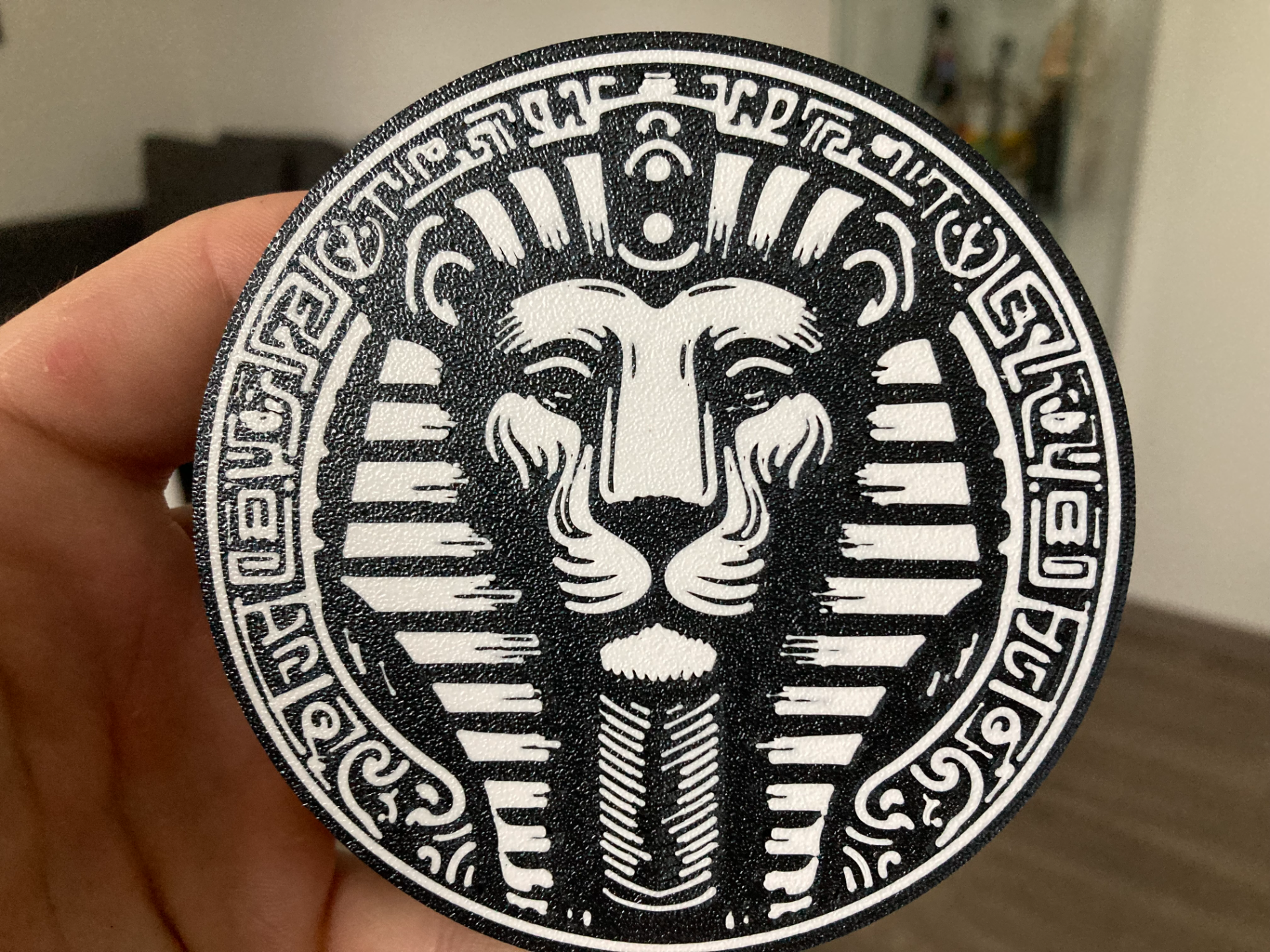 Sphinx lion coaster