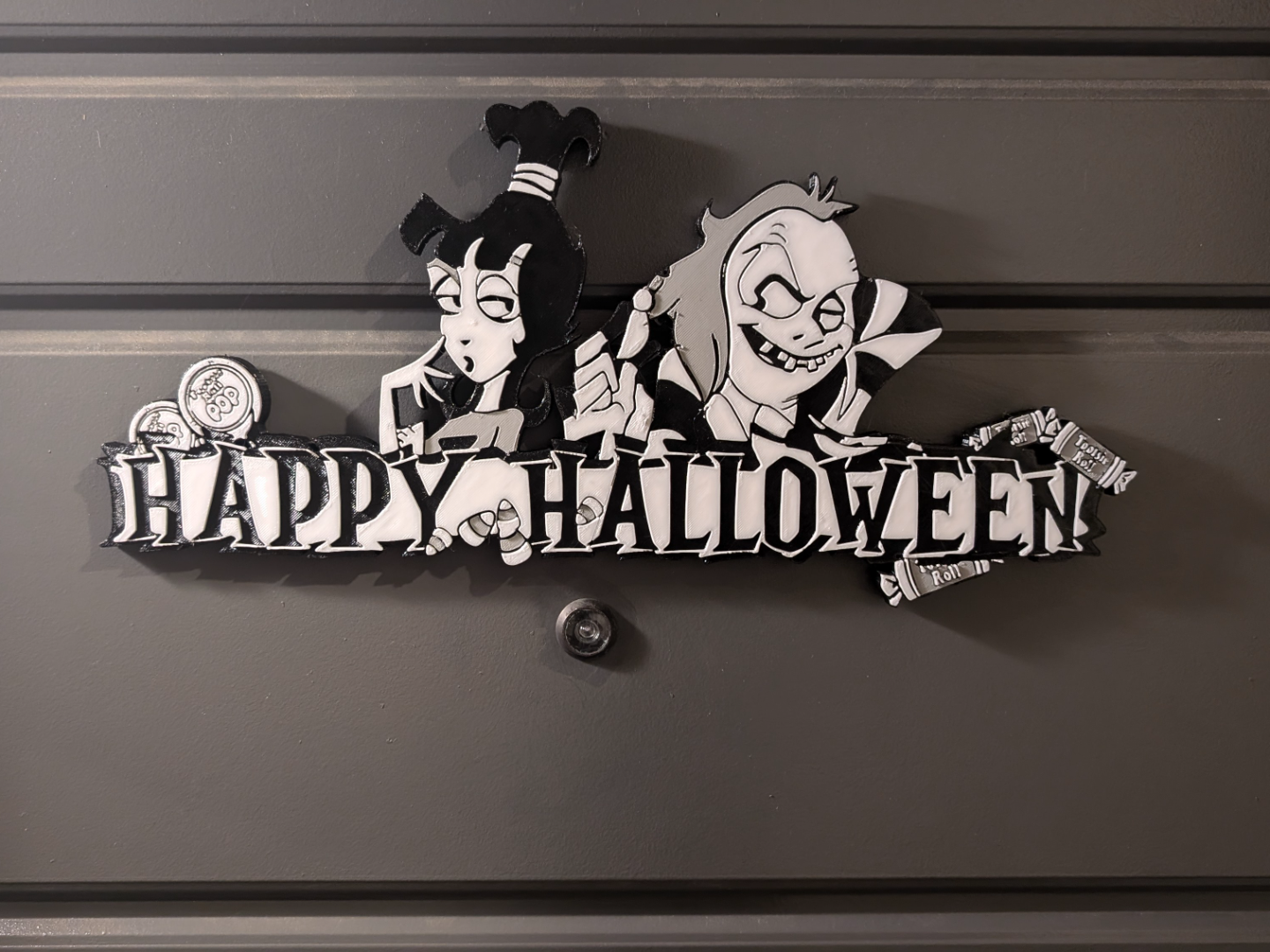 Nostalgia Halloween Sign