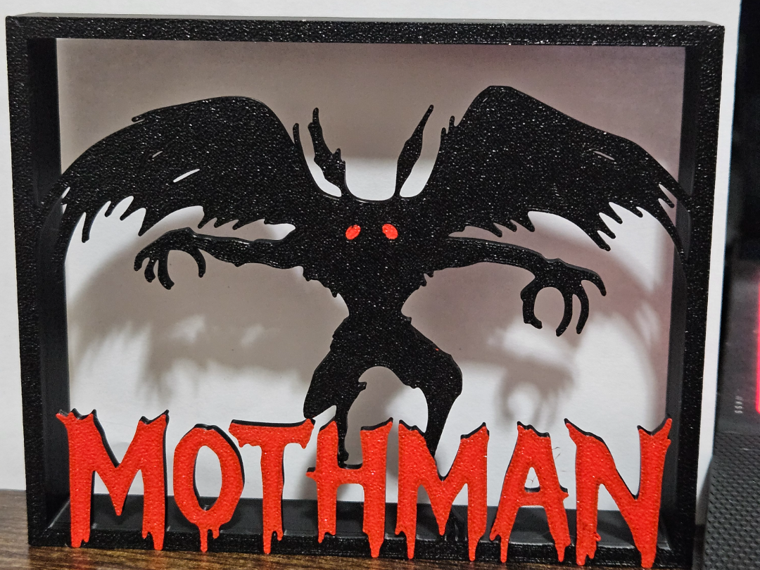 Winged Terror: Mothman Frame