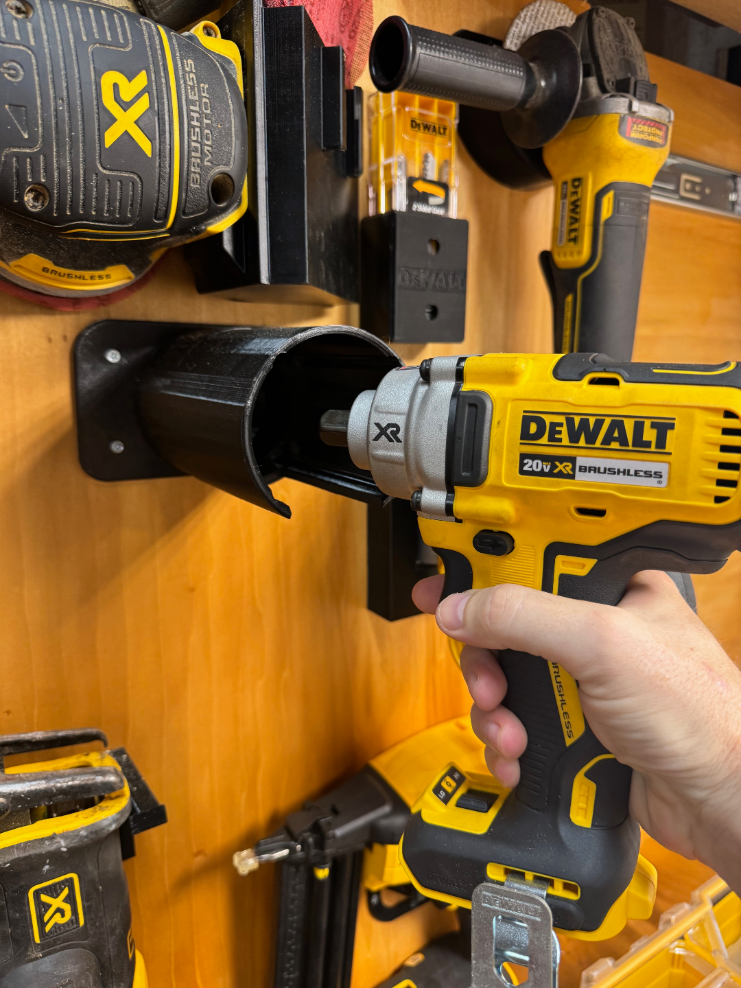 Dewalt Impact Gun Wall Bracket