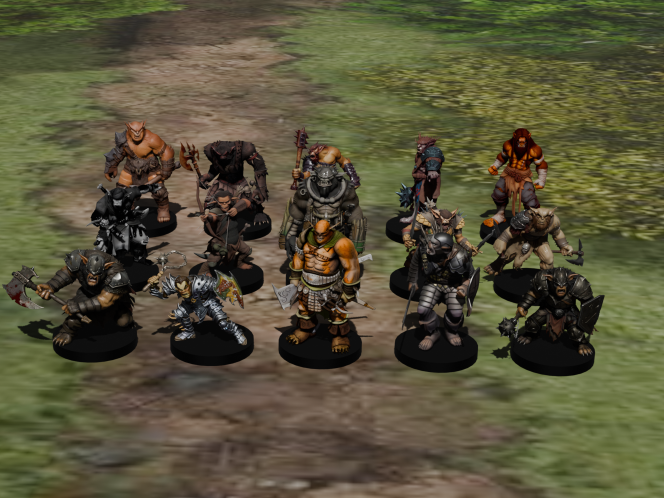 Bugbear Miniature DnD