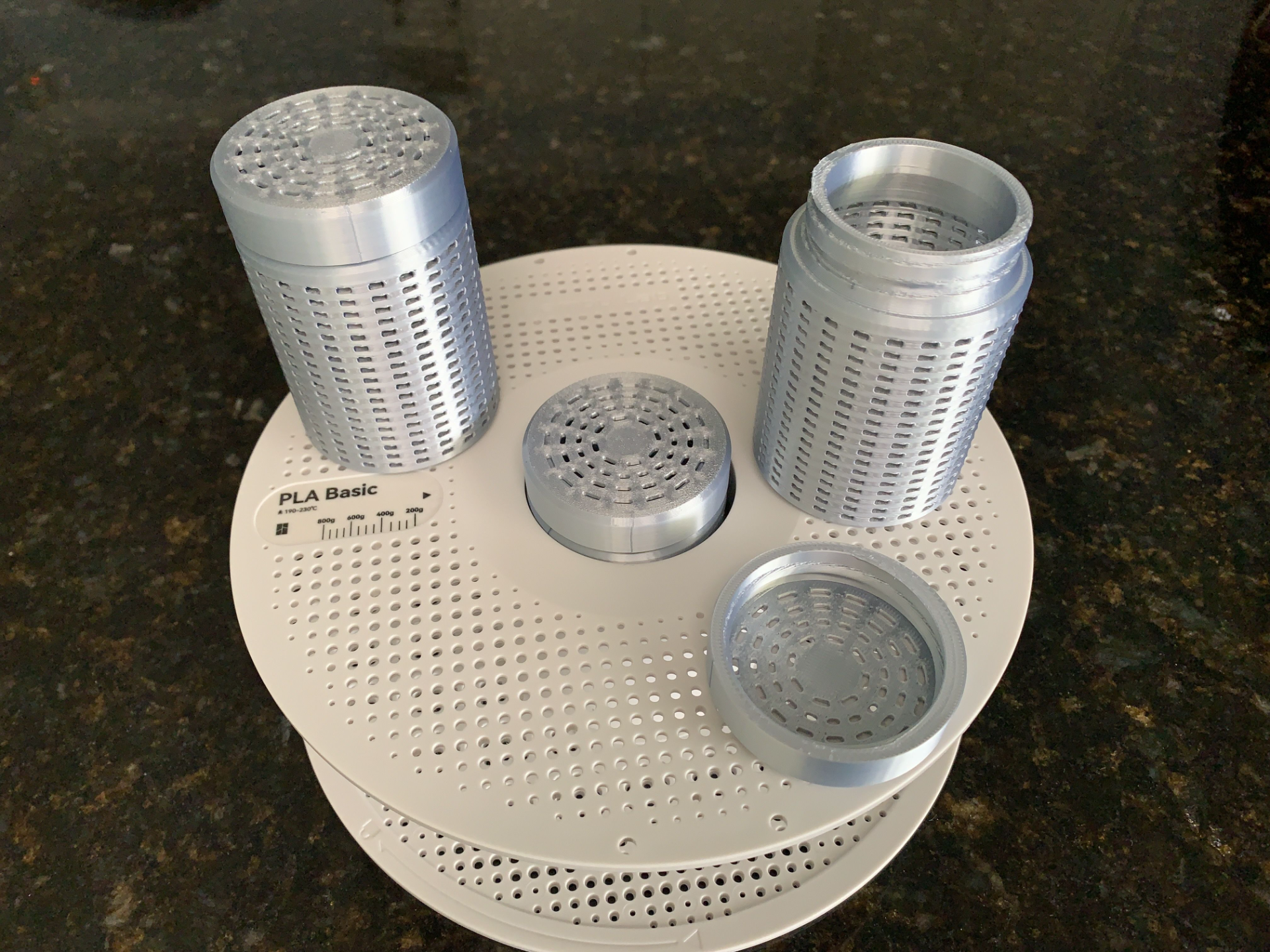 Desiccant Spool Hub Container (5 sizes)