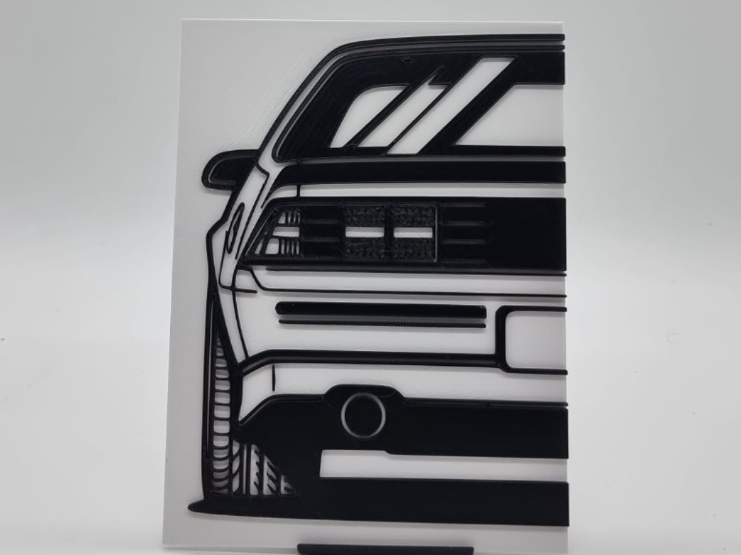 2D Wall Art Chevy Camaro IROC-Z