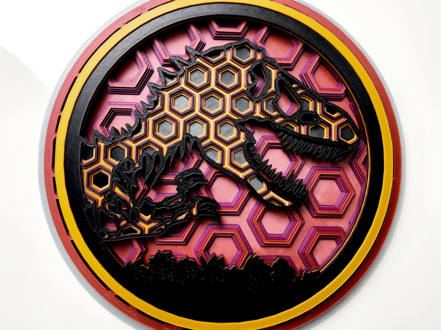 Jurassic Park Dimensional Mosaic