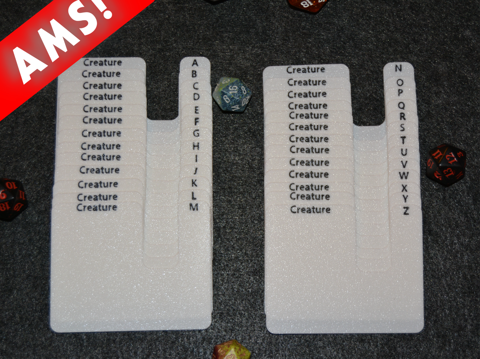 MTG-Landscape Card Type (A-Z) Dividers