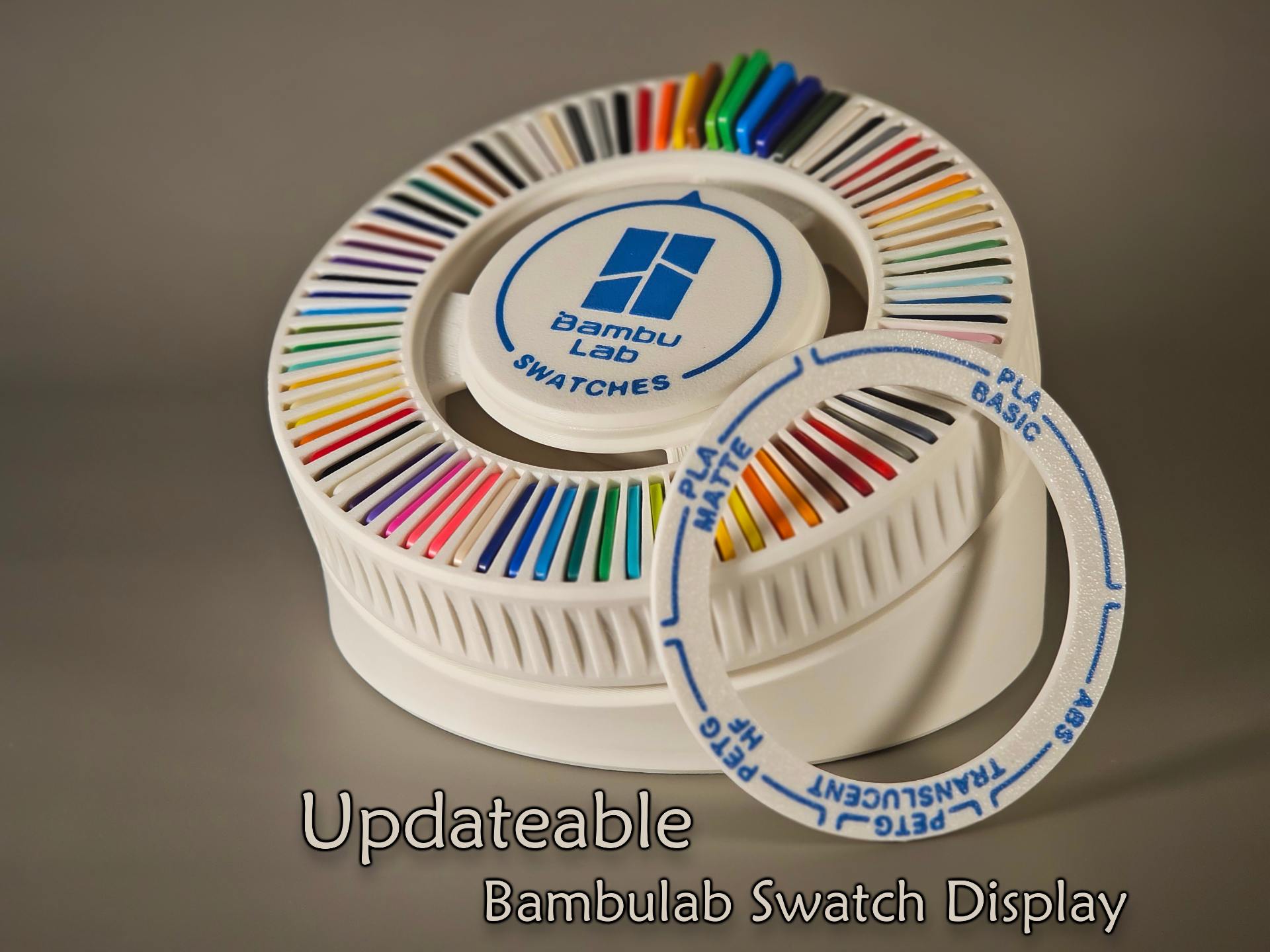Bambulab Swatch Display - Updateable