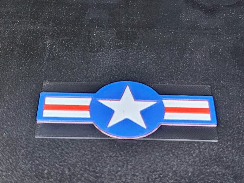 Airforce Logo Plate