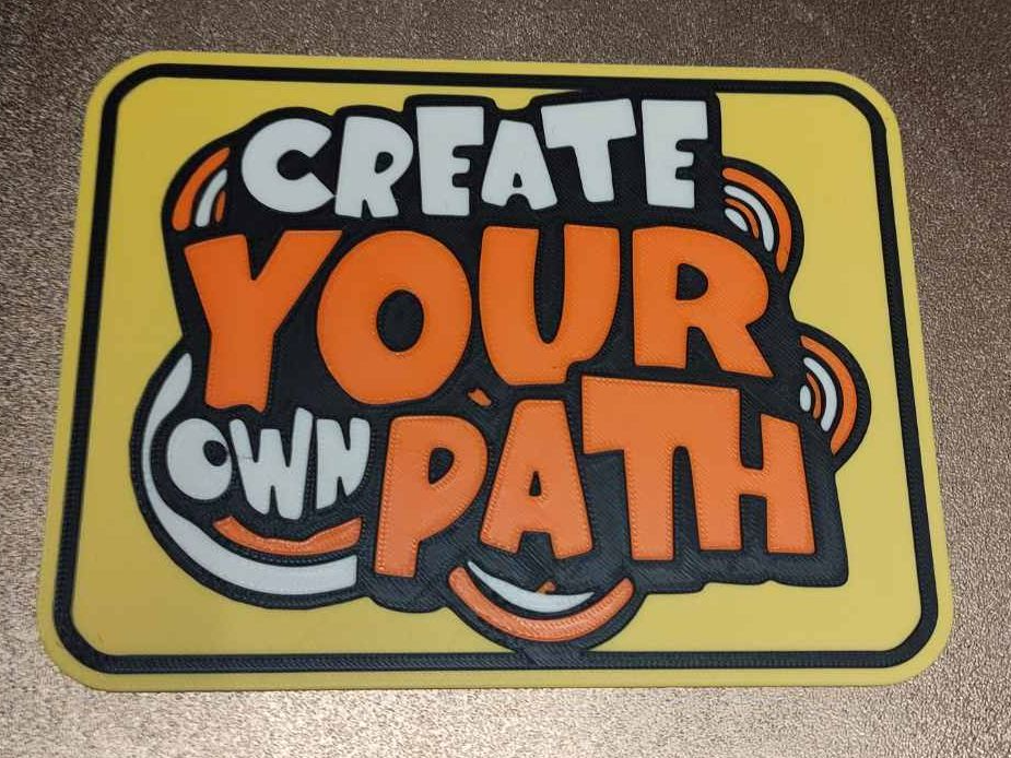 Motivation sign - your path