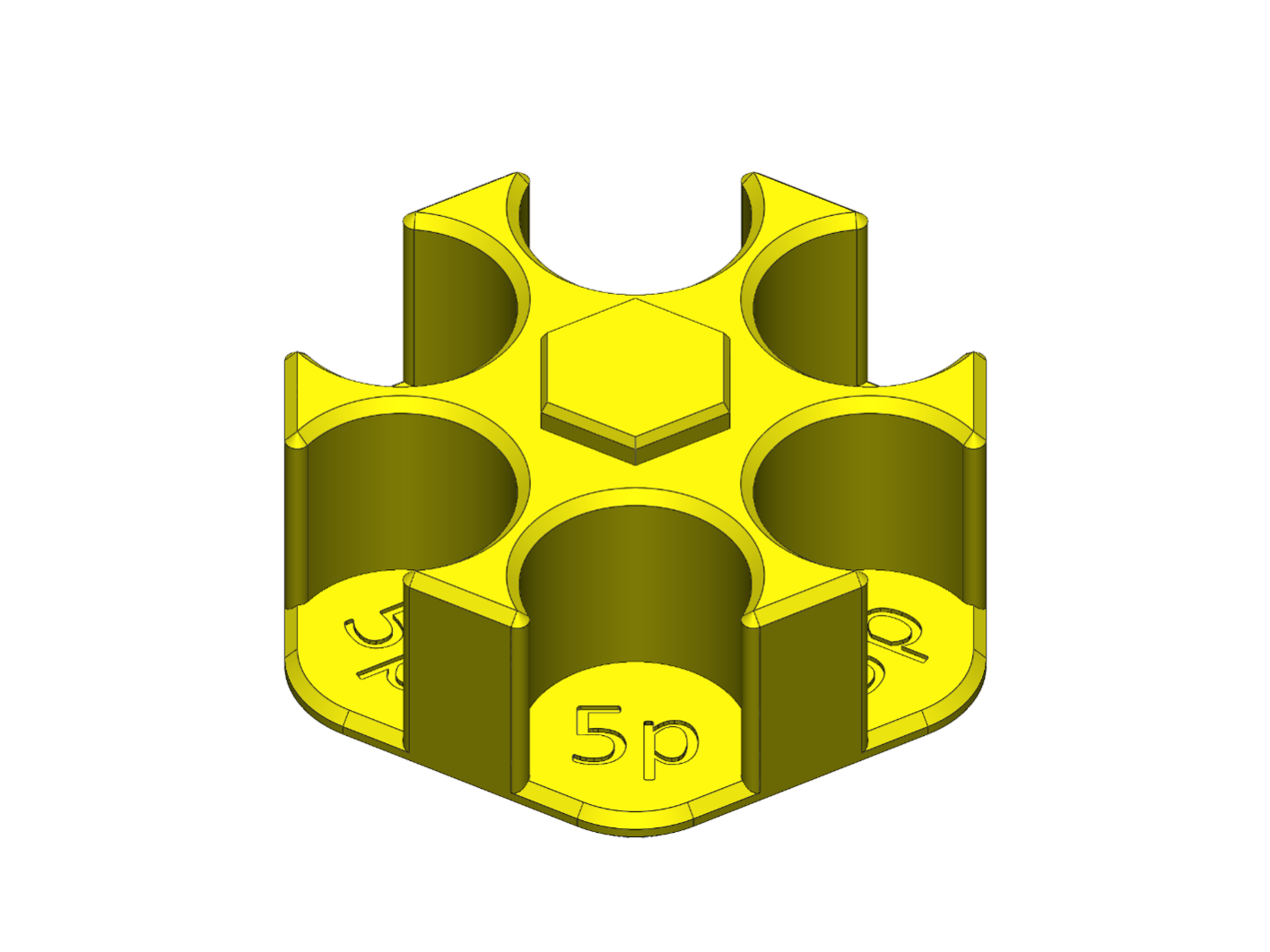 Stackable Coin Organiser – 5p (Holds £3.00)