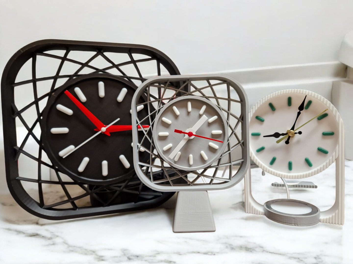 NO AMS - Clock Wallclock Standclock, many designs