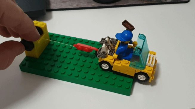 Brick Winch + hook 2x4