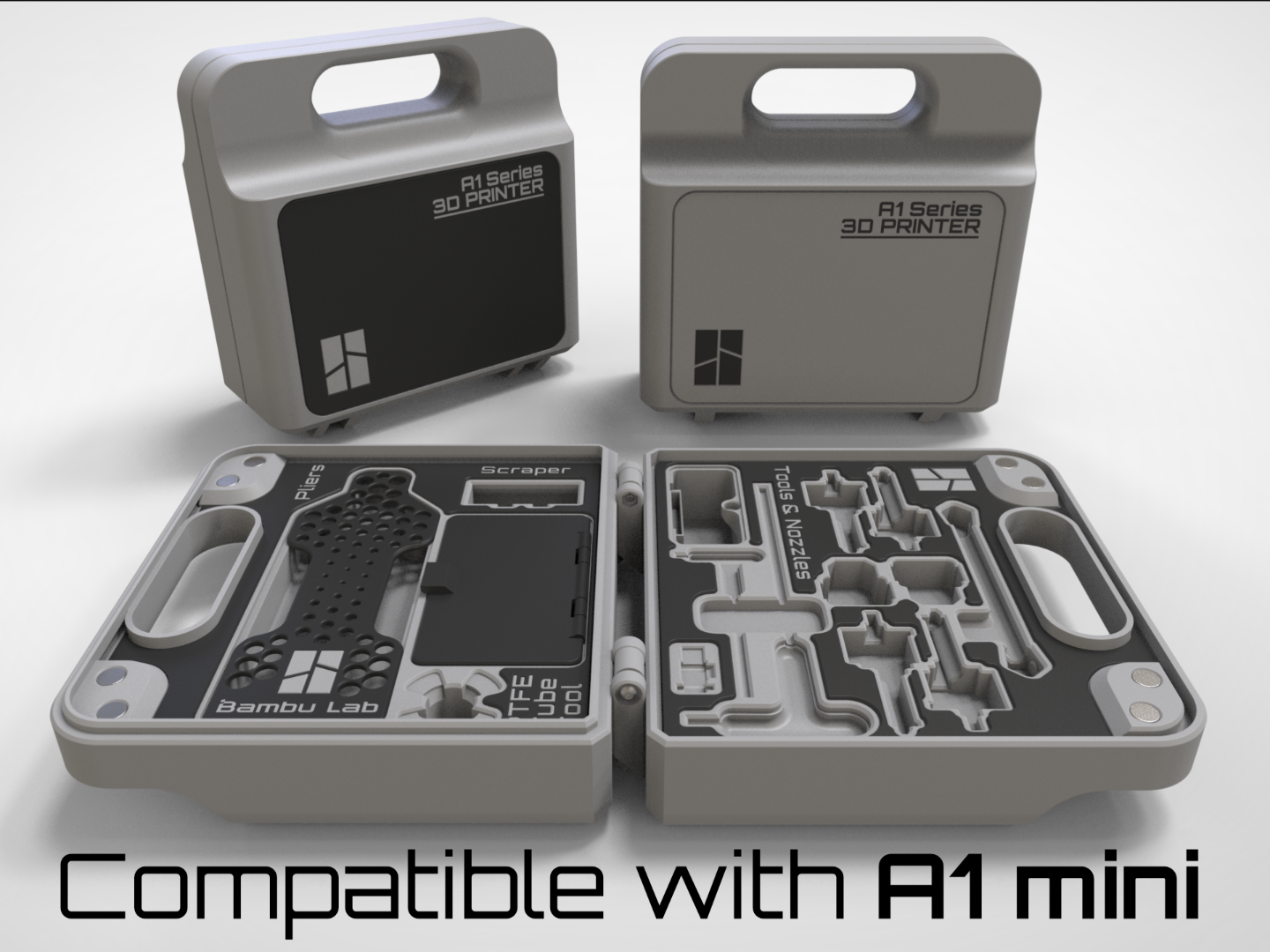 Smaller Tools and Acessories Case for A1 Printers