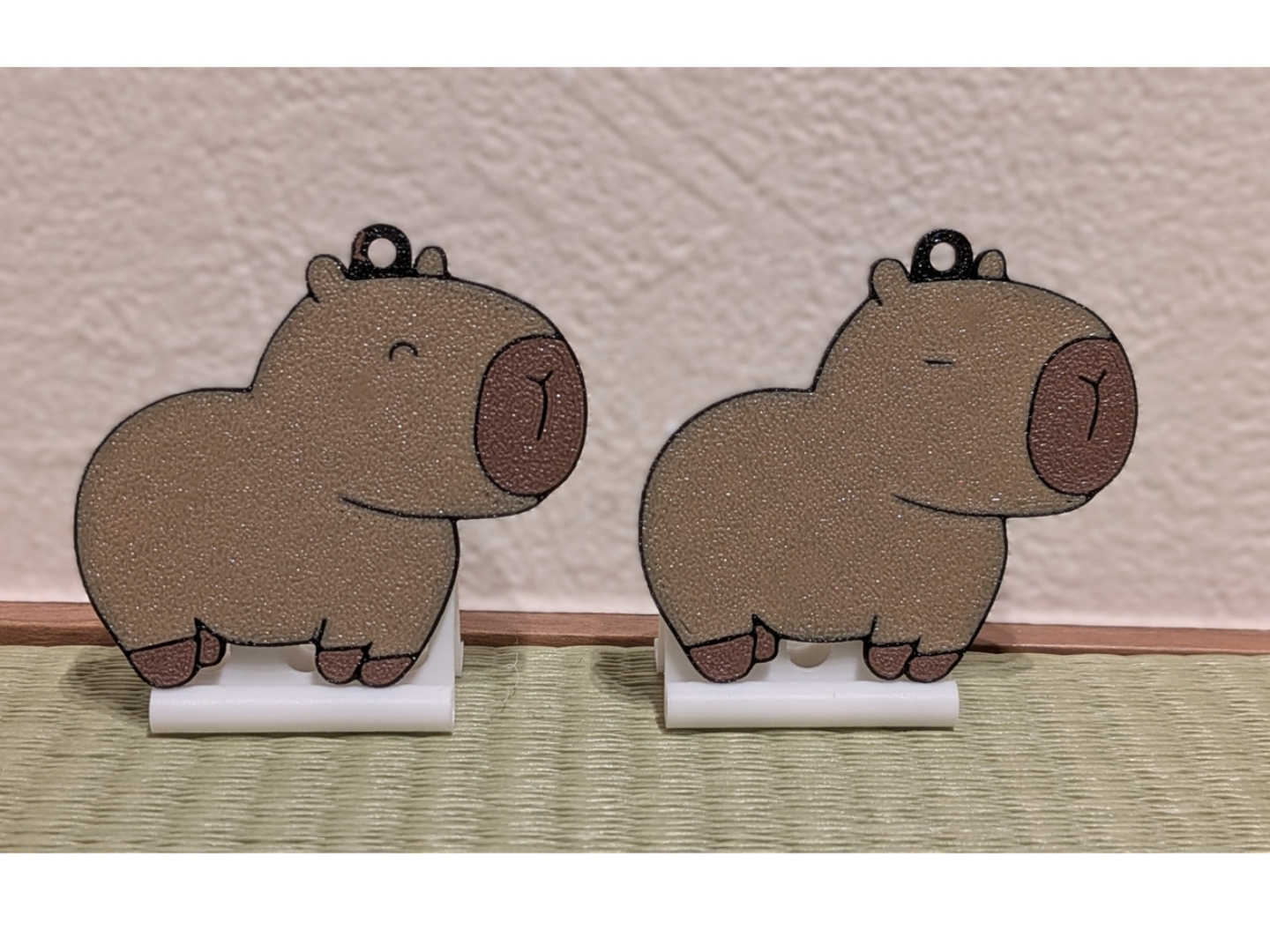 Capybara keychain　カピバラさんキーホルダー