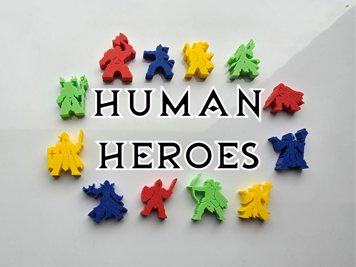 Human Player Character - Meeple Minis